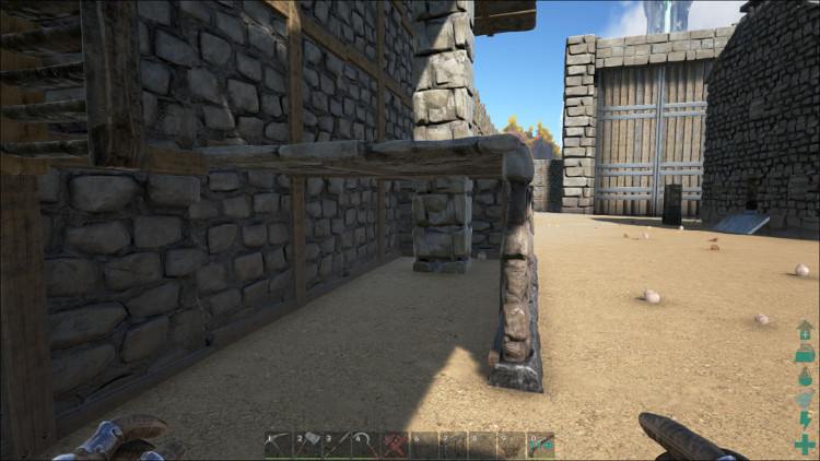 In Ark you can help protect yourself against wall glitches by double layering the walls. It is time and resource consuming but it can also be your best protection against these glitches.