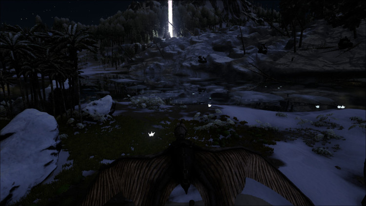 Crystal can be found scattered about the lower plains in the Snow Biome in Ark.