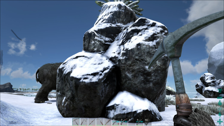 Here we have a Surface Oil Deposit from the Snow Biome on the Ark.