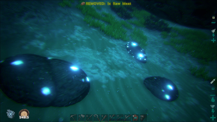 One of the most common places to find Silica Pearls in Ark is in the Deep Ocean off the coast of the Island.